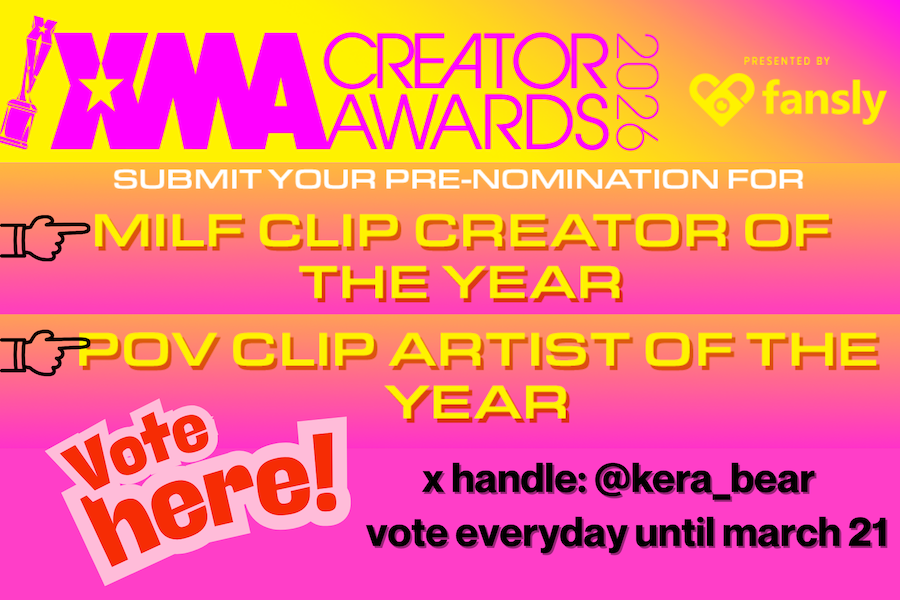 Vote for Kera Bear XMA Creator Awards 2026